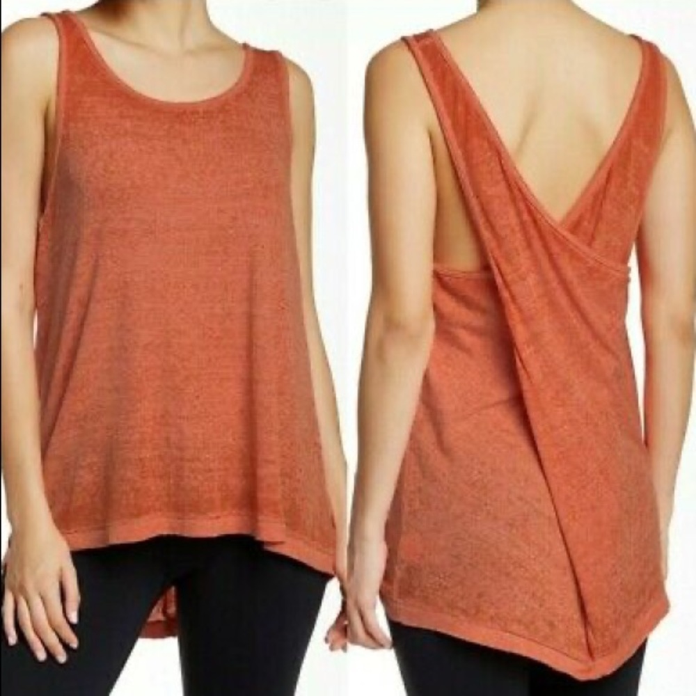 Free People We the Free Coral Tank Top M